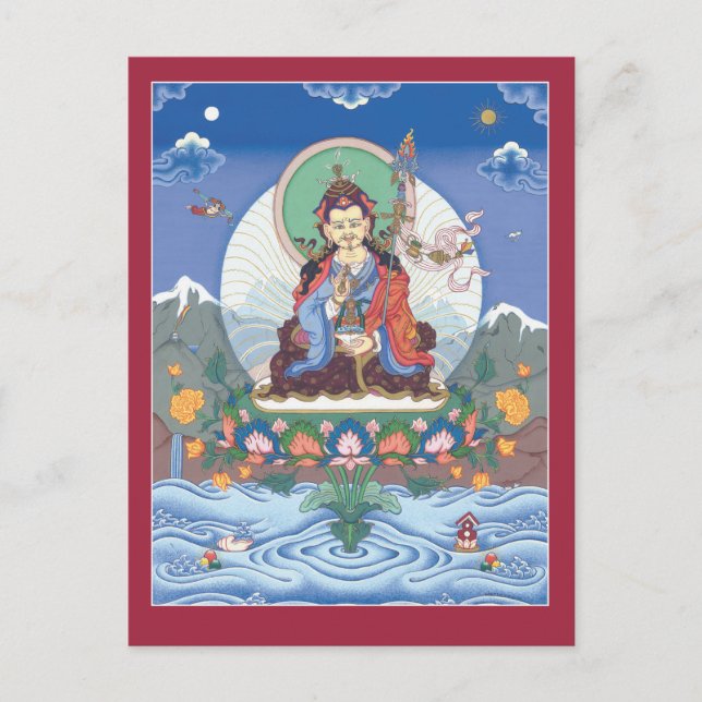 Postal POSTCARD Padmasambhava / Guru Rinpoche (Anverso)