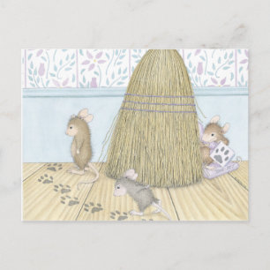 Postal Postcard para House-Mouse