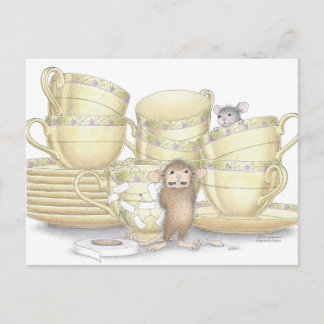 Postal Postcard para House-Mouse