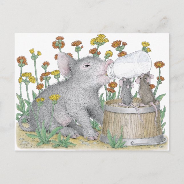 Postal Postcard para House-Mouse (Anverso)