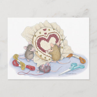 Postal Postcard para House-Mouse