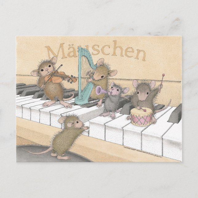 Postal Postcard para House-Mouse (Anverso)