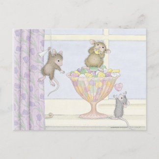 Postal Postcard para House-Mouse