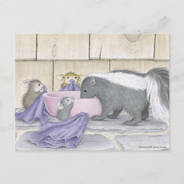 Postal Postcard para House-Mouse (Anverso)