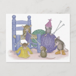 Postal Postcard para House-Mouse