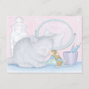 Postal Postcard para House-Mouse