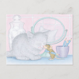 Postal Postcard para House-Mouse