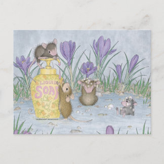 Postal Postcard para House-Mouse