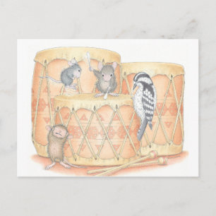 Postal Postcard para House-Mouse