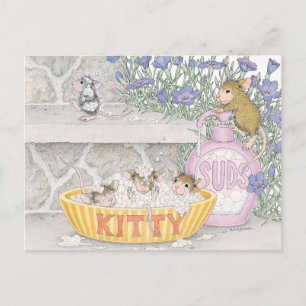 Postal Postcard para House-Mouse