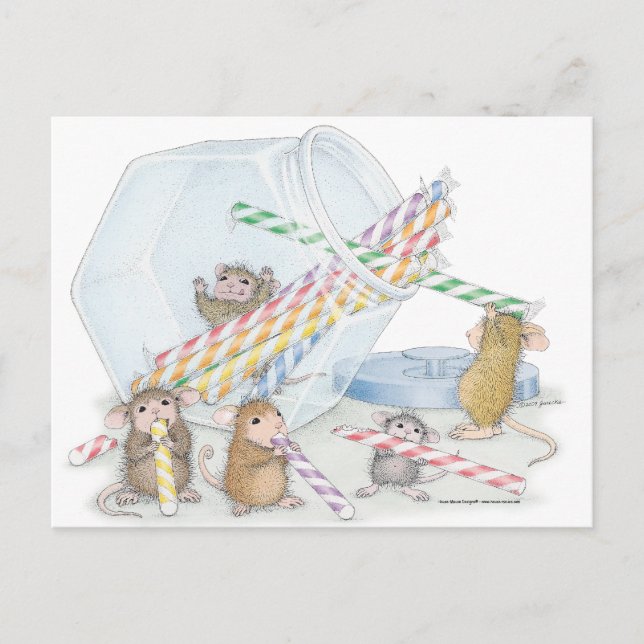 Postal Postcard para House-Mouse (Anverso)