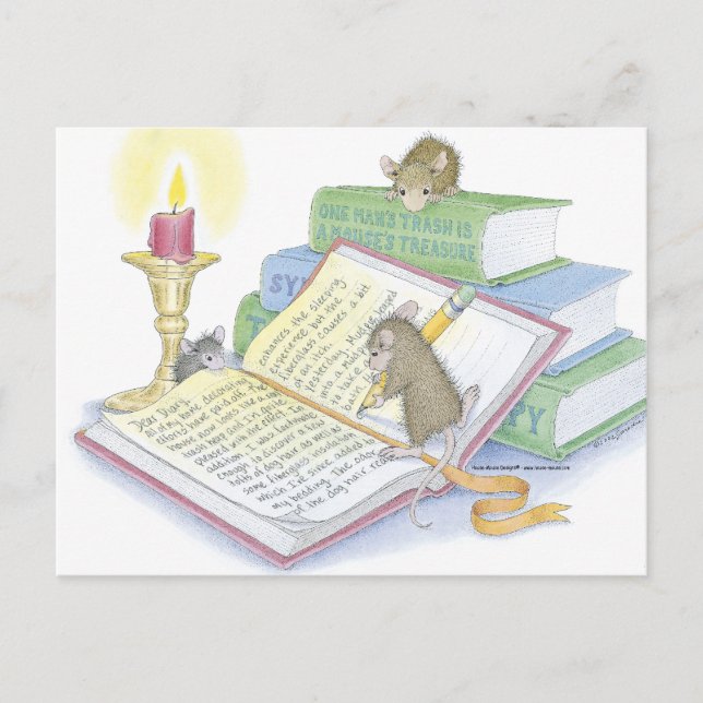 Postal Postcard para House-Mouse (Anverso)