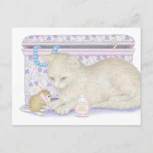 Postal Postcard para House-Mouse