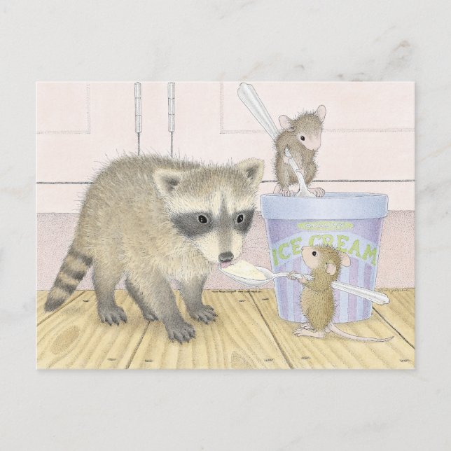Postal Postcard para House-Mouse (Anverso)