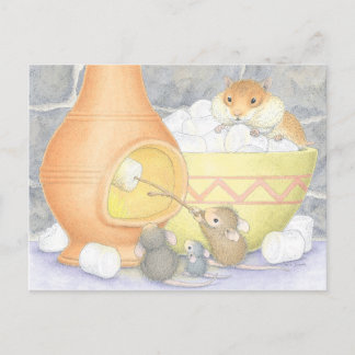 Postal Postcard para House-Mouse