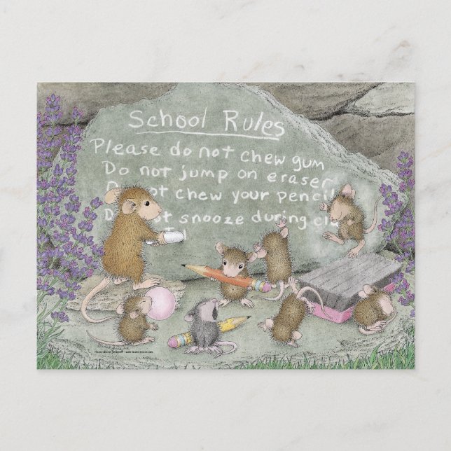 Postal Postcard para House-Mouse (Anverso)