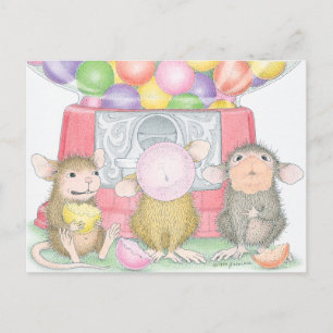 Postal Postcard para House-Mouse