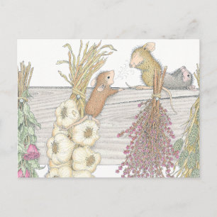 Postal Postcard para House-Mouse