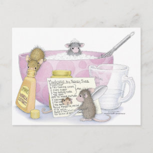 Postal Postcard para House-Mouse