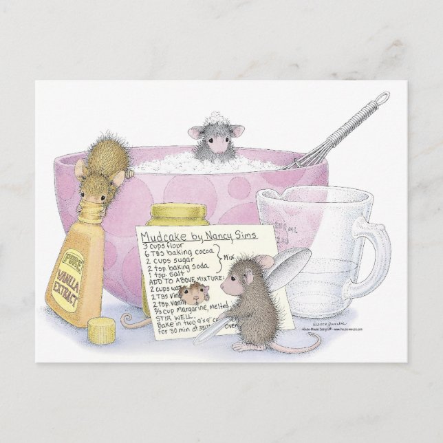 Postal Postcard para House-Mouse (Anverso)