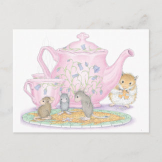 Postal Postcard para House-Mouse