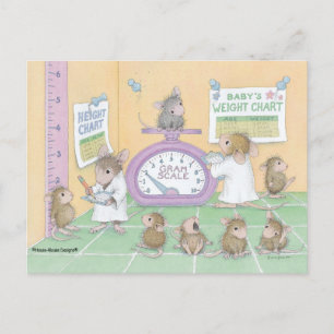 Postal Postcard para House-Mouse
