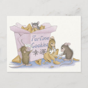 Postal Postcard para House-Mouse