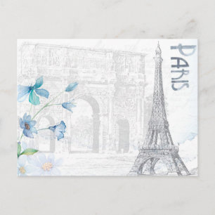Postal Postcard/Paris
