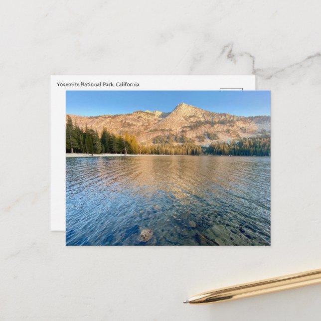 Postal Postcard - Parque Nacional Yosemite, California (Anverso/Reverso In Situ)