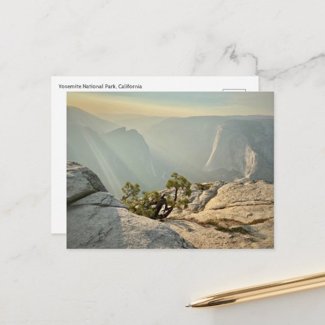 Postal Postcard - Parque Nacional Yosemite, California (Anverso/Reverso In Situ)