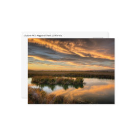 Postal Postcard - Parque Regional Coyote Hills, Californi