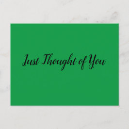 Postal Postcard - Pensamiento: Conectémonos pronto.