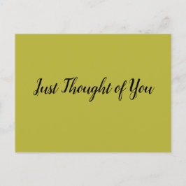 Postal Postcard - Pensamiento: Paz.