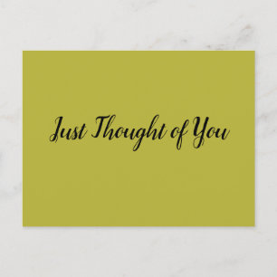 Postal Postcard - Pensamiento: Paz.