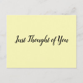 Postal Postcard - Pensamiento: Sonriendo y no puede parar