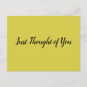 Postal Postcard - Pensamiento: y... ¡esa gran sonrisa!