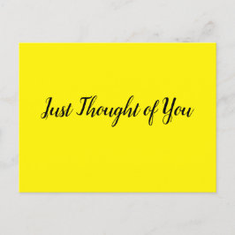 Postal Postcard - Pensar: Me haces sonreír.