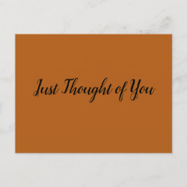 Postal Postcard - Pensé: Desearía que estuvieras aquí...