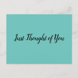 Postal Postcard - Pensé: ¡Te estoy animando!