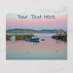 Postal Postcard personalizable Lyme Regis