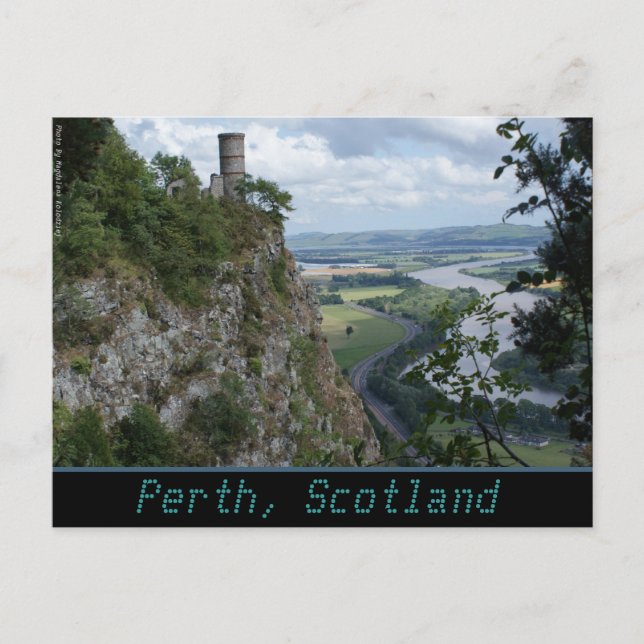 Postal Postcard_PERTH_BONNY SCOTLAND_Zaltar (Anverso)