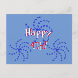 Postal Postcard - Pinturas para fuegos artificiales