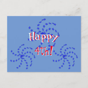 Postal Postcard - Pinturas para fuegos artificiales