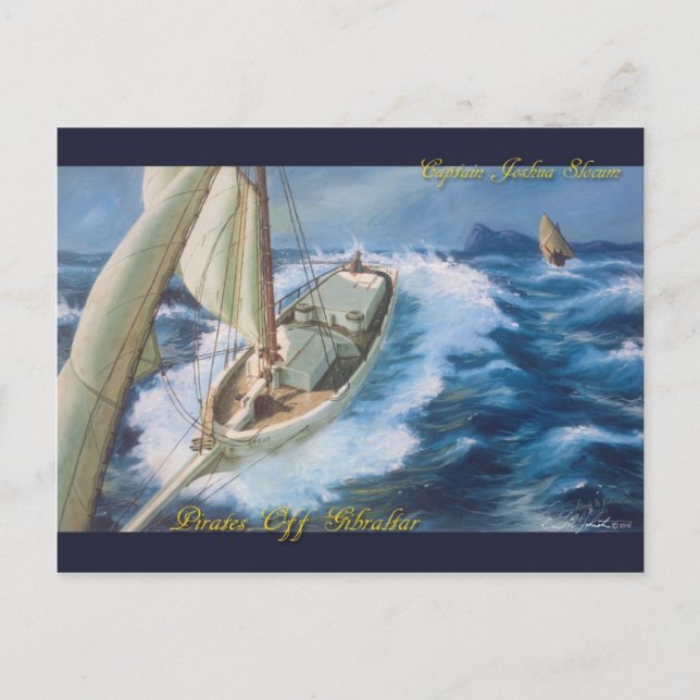 Postal Postcard pirata (Anverso)