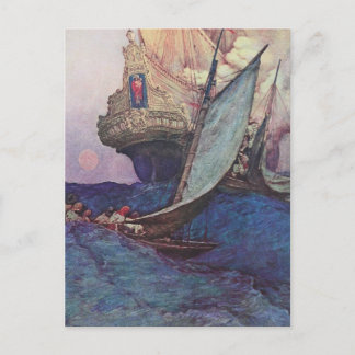 Postal Postcard pirata