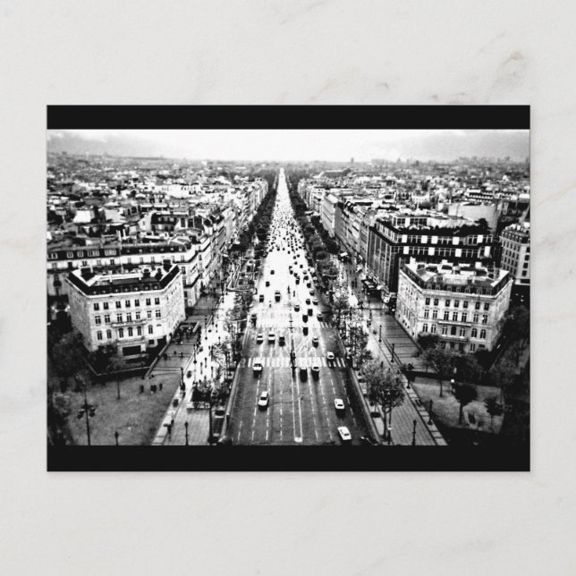 Postal Postcard-Places-París (Anverso)