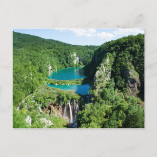 Postal Postcard Plitvice Lakes National Park, Croatia