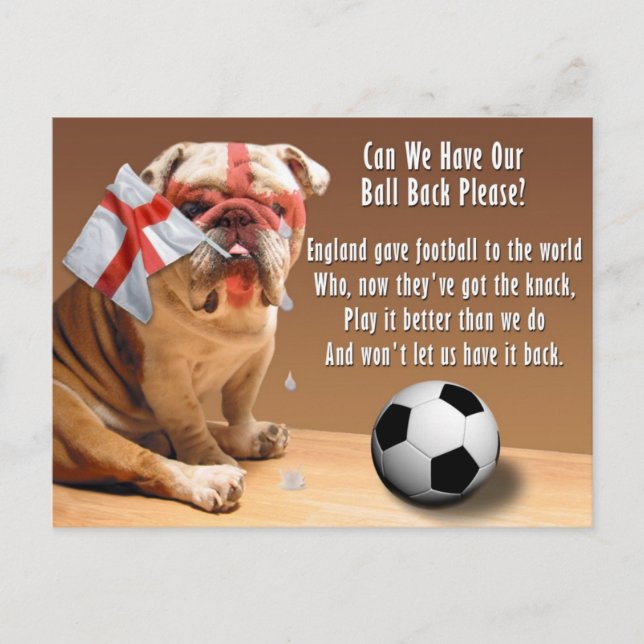 Postal Postcard - ¿Podemos Tener Nuestro Ball Ba... - Per (Anverso)
