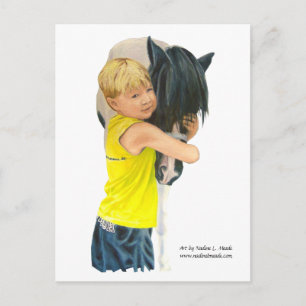 Postal Postcard, Pony Love
