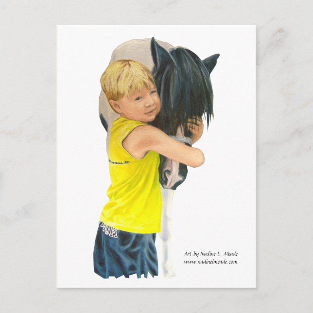 Postal Postcard, Pony Love (Anverso)